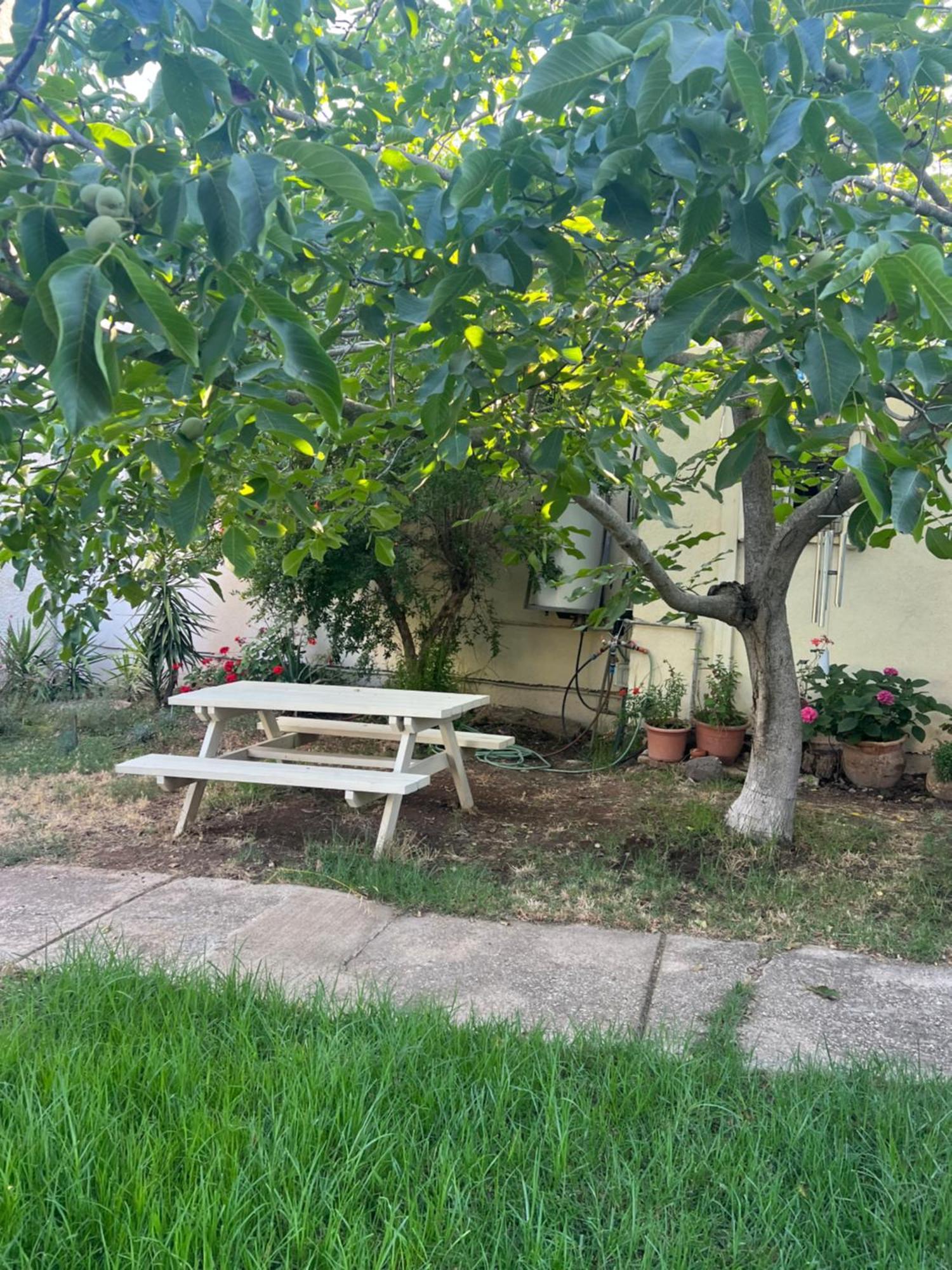Ferienwohnung פינה חמה ברמה Ein Zivan Exterior foto